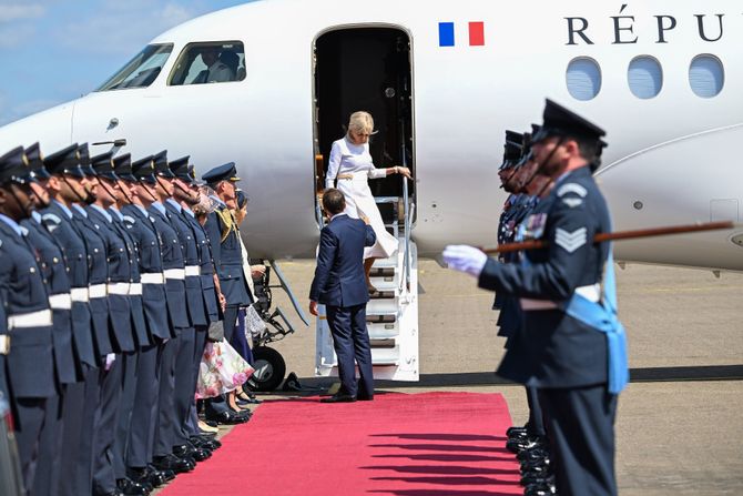 Emmanuel Macron, Brigitte Macron Emmanuel Macron, Brigitte Macron