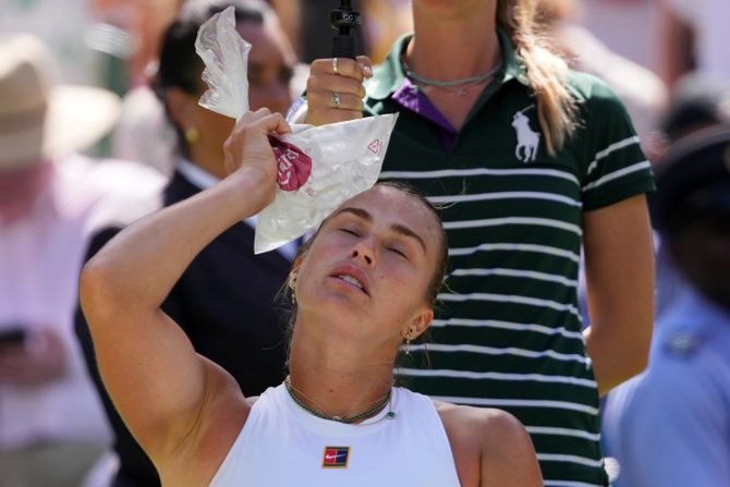 Arina Sabalenka Laura Zigemund Arina Sabalenka Laura Zigemund