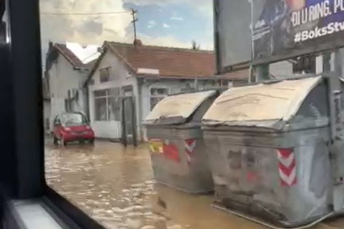 Voždovac, potop