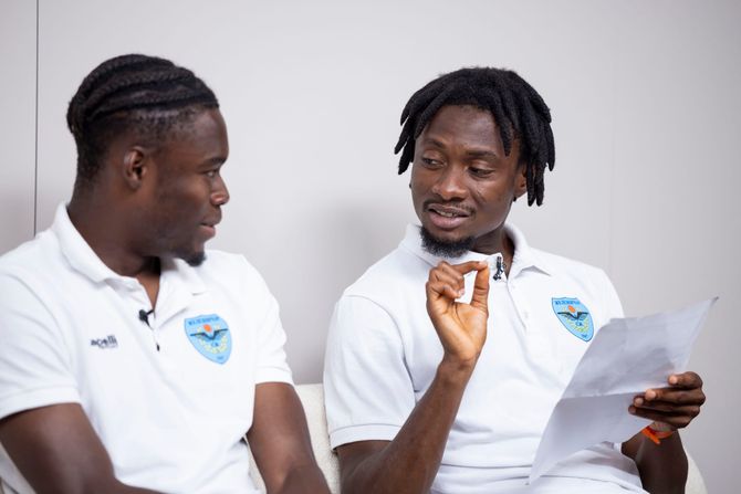 Herbert Ansah i Abdul Jusif Razak, FK Železničar Pančevo Herbert Ansah i Abdul Jusif Razak, FK Železničar Pančevo
