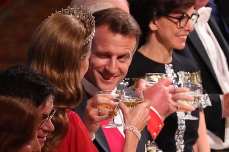 Emanuel Makron i princeza Kejt Emanuel Makron i princeza Kejt