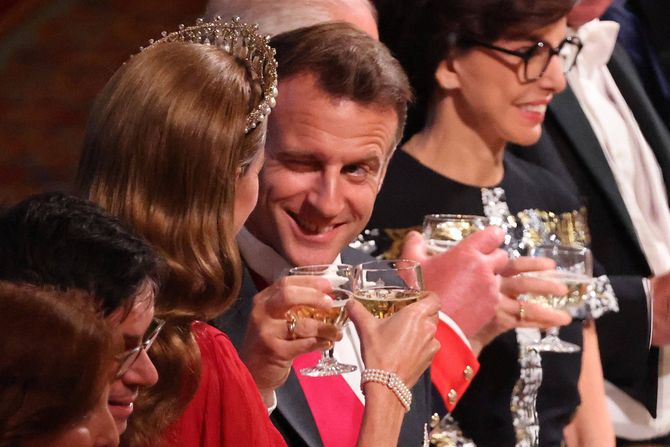 Emanuel Makron i princeza Kejt Emanuel Makron i princeza Kejt