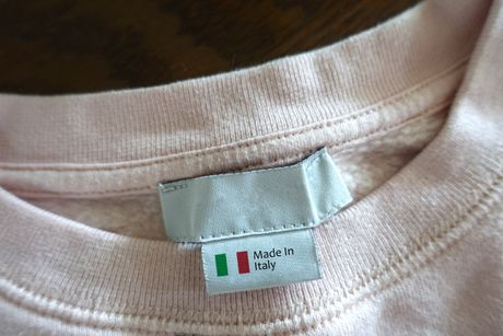 Made in italy, etiketa Made in italy, etiketa