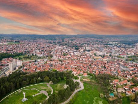 Valjevo panorama Valjevo panorama