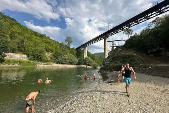 Velika Župa, plaža Petrovac Velika Župa, plaža Petrovac