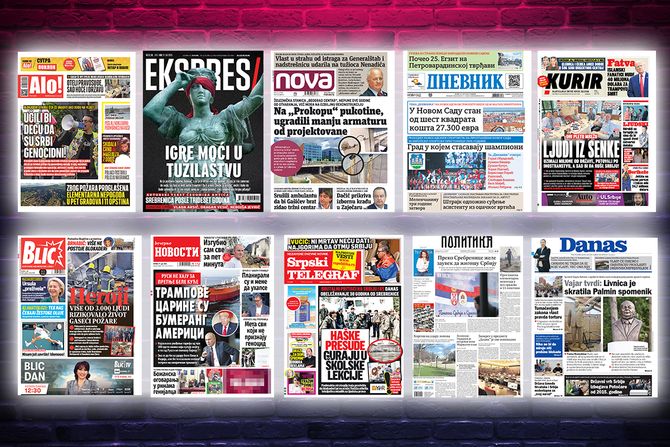 Prelistavanje pregled štampe naslovne strane novine Fičer Prelistavanje pregled štampe naslovne strane novine Fičer