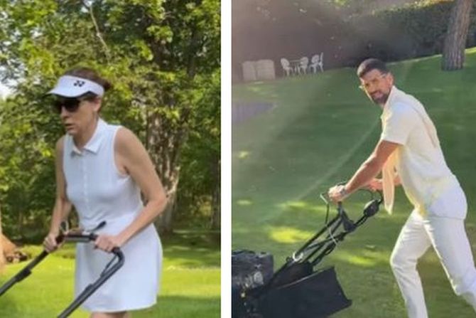 Monika Seleš, novak Đoković
