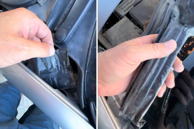 Čudna kesa u automobilu