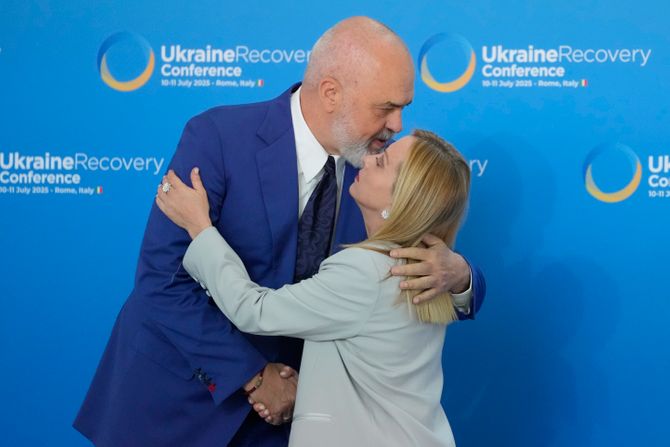 Edi Rama i Đorđa Meloni