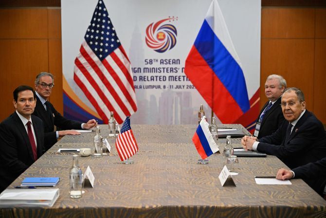Marko Rubio i Sergej Lavrov Marko Rubio i Sergej Lavrov