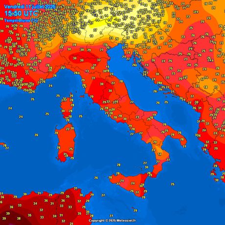 Trenutne temperature vazduha Trenutne temperature vazduha