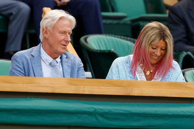 Bjorn Borg, supruga Patrisija Bjorn Borg, supruga Patrisija