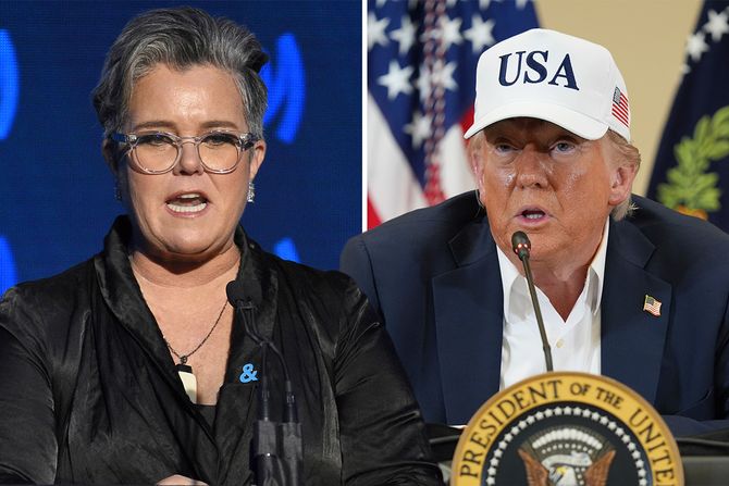 Rosie O'Donnell, Donald Tramp Rosie O'Donnell, Donald Tramp