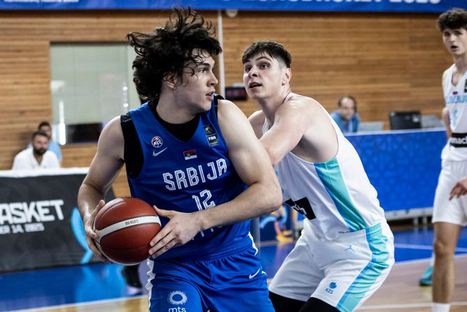 Srbija - Slovenija, Eurobasket U20, mladi košarkaši Srbije Srbija - Slovenija, Eurobasket U20, mladi košarkaši Srbije