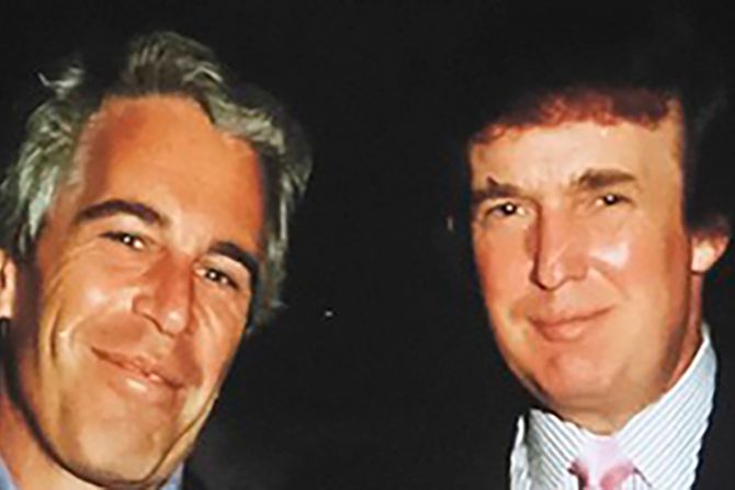 donald tramp, Džefri Epstin