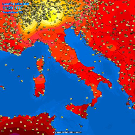 Trenutne temperature vazduha Trenutne temperature vazduha