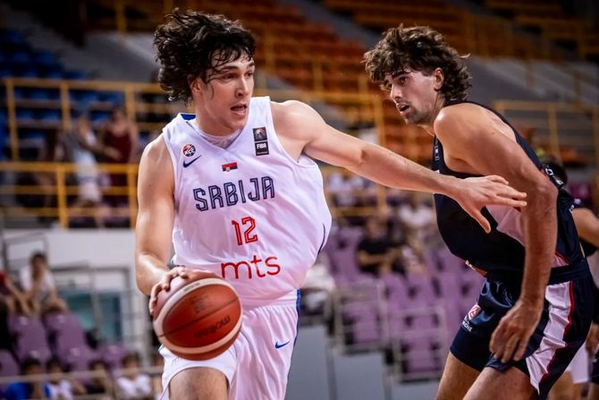 Košarkaška reprezentacija Srbije U20, Srbija - Francuska