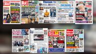 NASLOVNE STRANE SUTRAŠNJIH NOVINA: Prelistavanje štampe za utorak, 15. jul 2025. godine