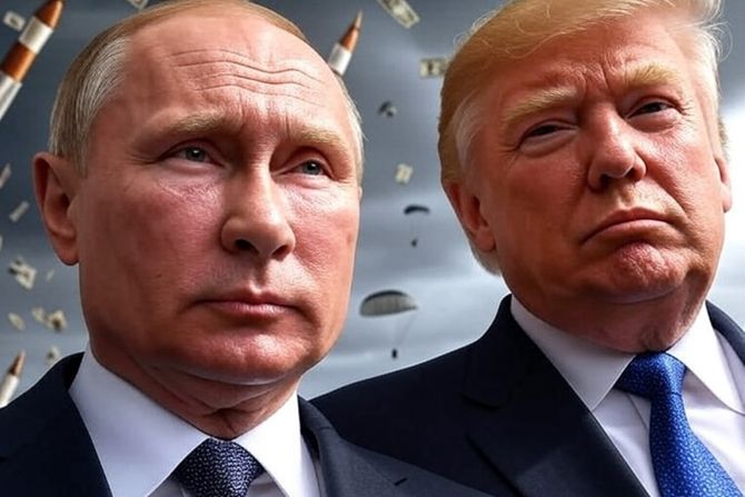 Putin i Tramp Putin i Tramp