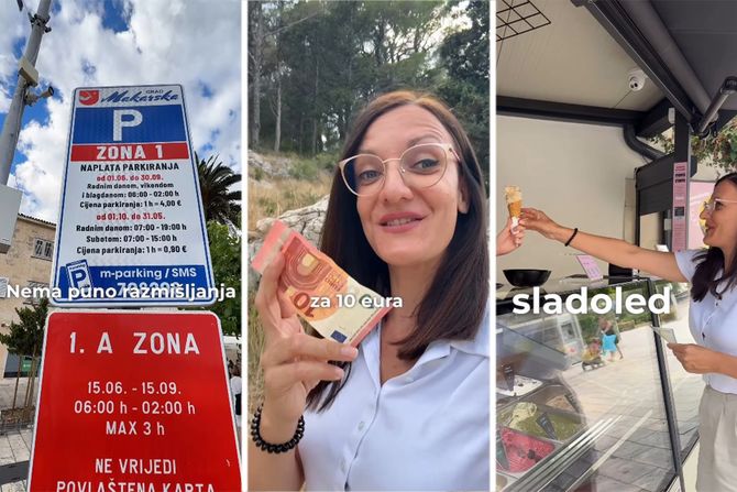 monika, 10 evra, makarska
