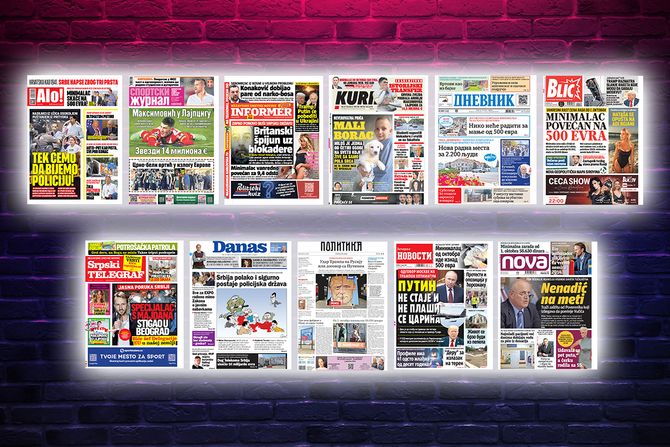 Prelistavanje pregled štampe naslovne strane novine Fičer Prelistavanje pregled štampe naslovne strane novine Fičer