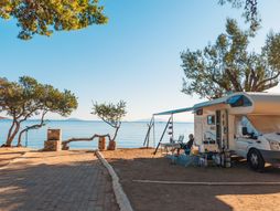 kamp, plaža, letovanje, grčka
