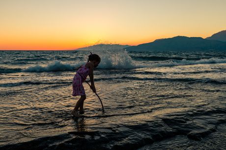 kamp, plaža, letovanje, grčka, dete, paradajz turisti kamp, plaža, letovanje, grčka, dete, paradajz turisti