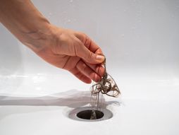 zapušena cev, kupatilo, odvod