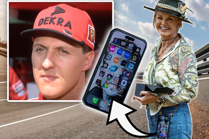 Mihael Šumaher Korina Šumaher Michael Schumacher Corinna Schumacher Fičer Mihael Šumaher Korina Šumaher Michael Schumacher Corinna Schumacher Fičer