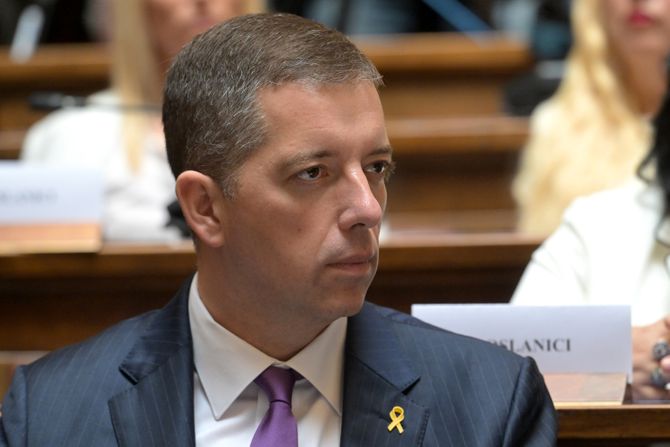 Skupstina Srbije, Beogradski strateski dijalog, Marko Đurić Skupstina Srbije, Beogradski strateski dijalog, Marko Đurić