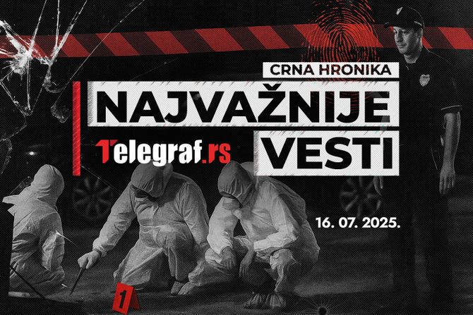 Crna hronika najvažnije vesti Crna hronika najvažnije vesti
