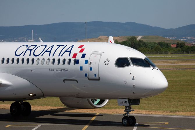 Croatia Airlines Airbus A220 Croatia Airlines Airbus A220
