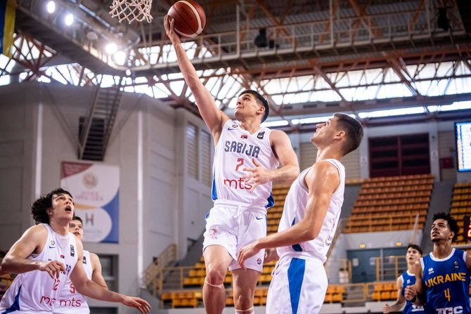 Eurobasket U20, Srbija - Ukrajina, mladi košarkaši Srbije Eurobasket U20, Srbija - Ukrajina, mladi košarkaši Srbije
