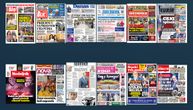 NASLOVNE STRANE SUTRAŠNJIH NOVINA: Prelistavanje štampe za četvrtak, 17. jul 2025. godine