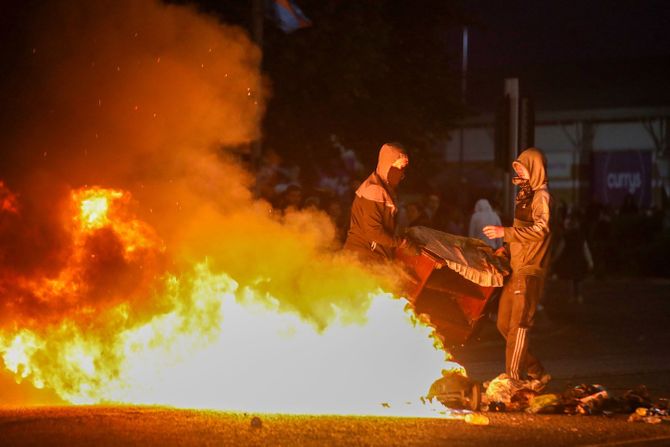 Riots in Ballymena, Neredi u Balimini