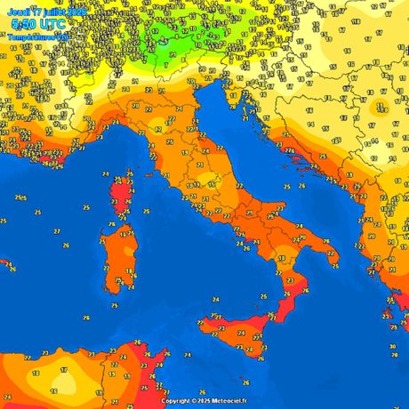 Trenutne temperature vazduha Trenutne temperature vazduha