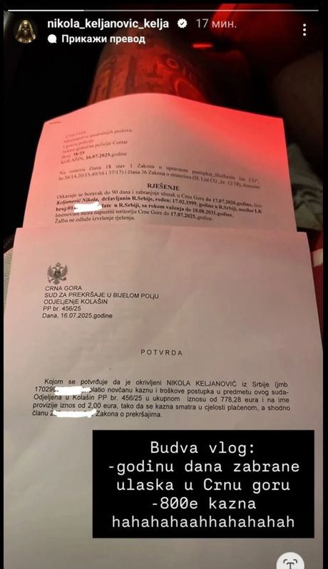 Nikola Keljanović, Ćaletov sin Nikola Keljanović, Ćaletov sin