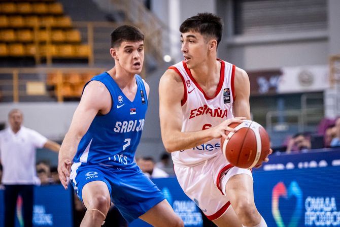 Srbija - Španija, Eurobasket U20, mladi košarkaši Srbije