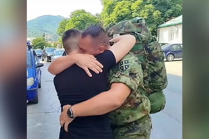 Povratak srpskih mirovnjaka iz Libana