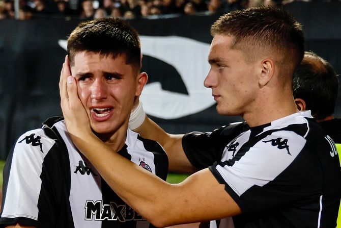 Partizan - AEK Larnaka, Liga Evrope, suze