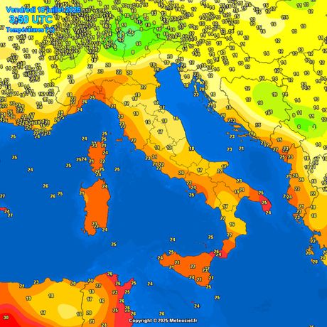 Trenutne temperature vazduha Trenutne temperature vazduha