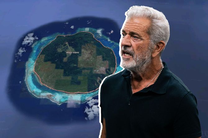Mel Gibson, Mago Island
