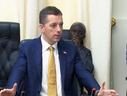 Marko Đurić , Akra, predsednik Parlamenta Republike Gane Alban Suman Kingsford Bagbin