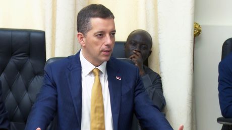 Marko Đurić , Akra, predsednik Parlamenta Republike Gane Alban Suman Kingsford Bagbin