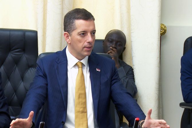 Marko Đurić , Akra, predsednik Parlamenta Republike Gane Alban Suman Kingsford Bagbin