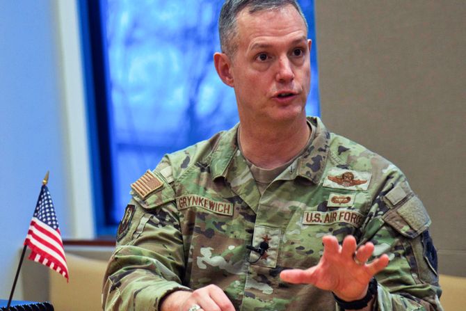 General Aleksus Grinkevič, NATO General Aleksus Grinkevič, NATO