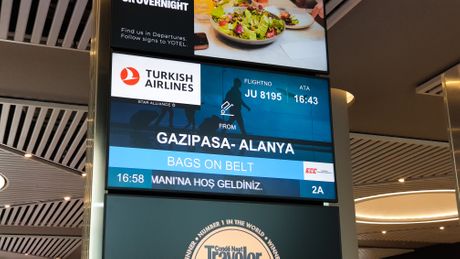 Izvestaj sa leta Istanbul-Alanja-Istanbul, Istanbul, Alanja Izvestaj sa leta Istanbul-Alanja-Istanbul, Istanbul, Alanja