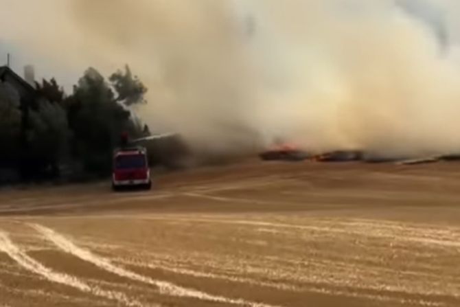 Požar u okolini Kule