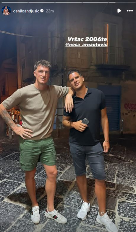 Danilo Anđušić i Nemanja Arnautović Danilo Anđušić i Nemanja Arnautović