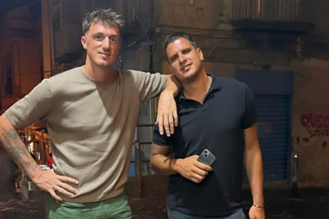 Danilo Anđušić i Nemanja Arnautović Danilo Anđušić i Nemanja Arnautović